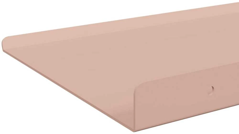 Plūduriuojanti lentyna 4 vnt. Rožinė 40 x 18 x 2,5 cm Plienas