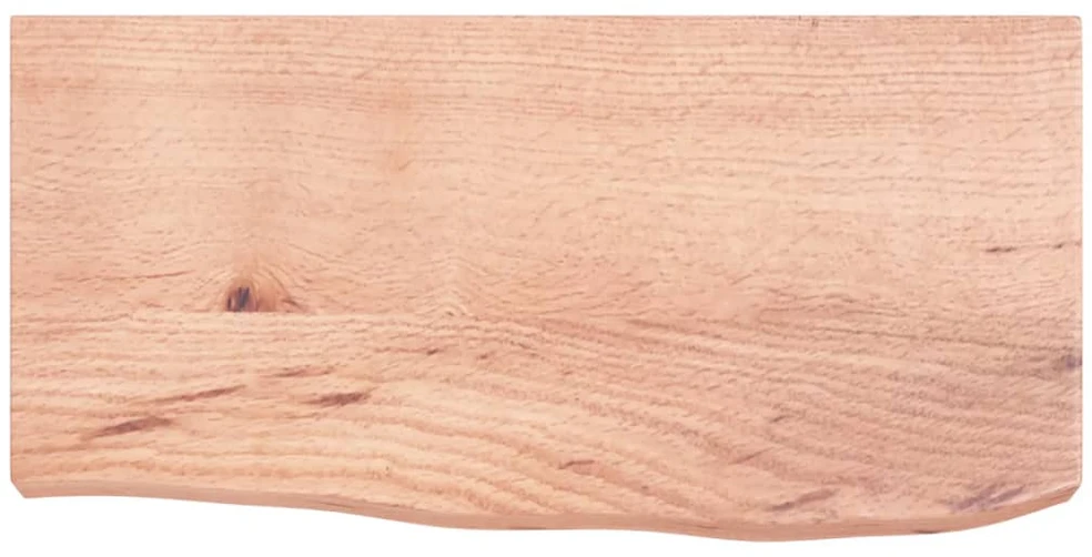 Sieninė lentyna, šviesiai ruda, 60x30x(2–6)cm, ąžuolo masyvas