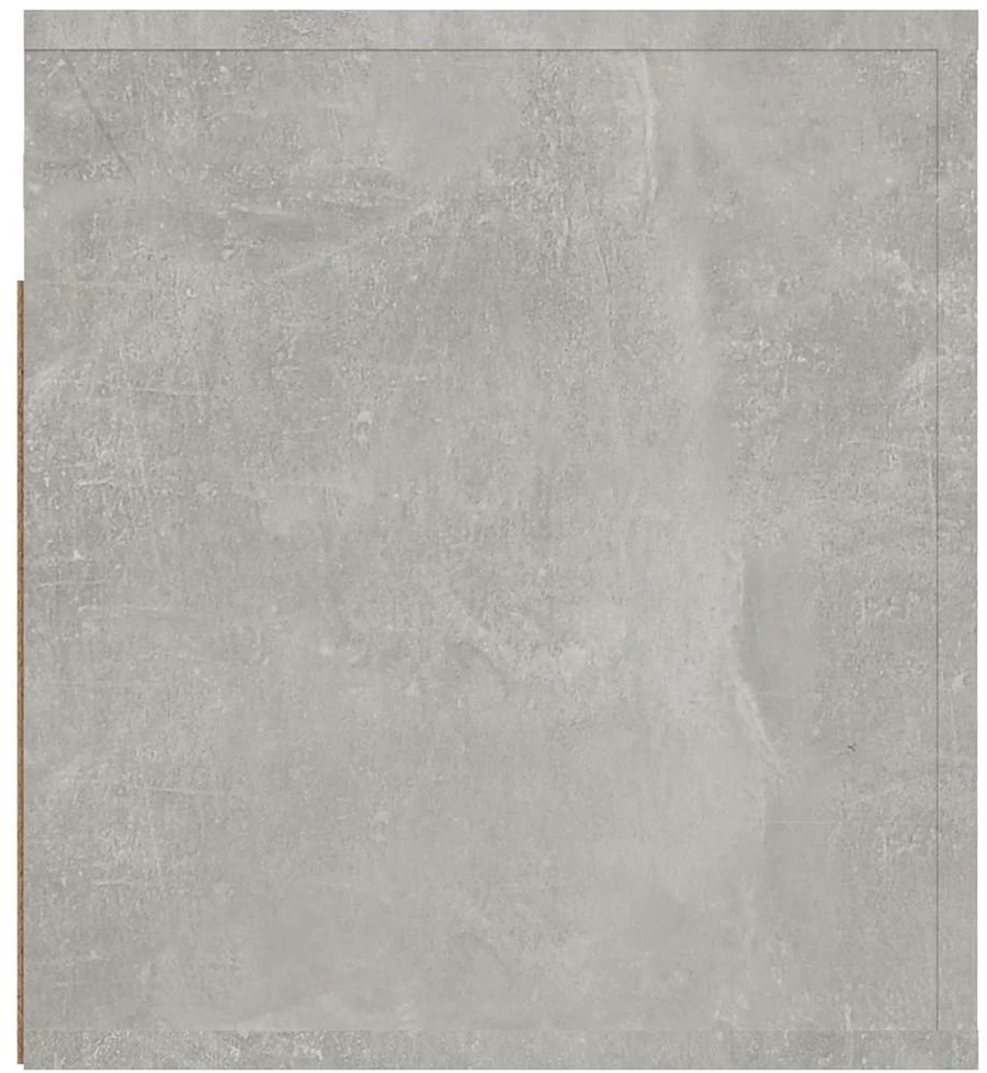 Sieninė naktinė spintelė, betono pilka, 50x36x40cm