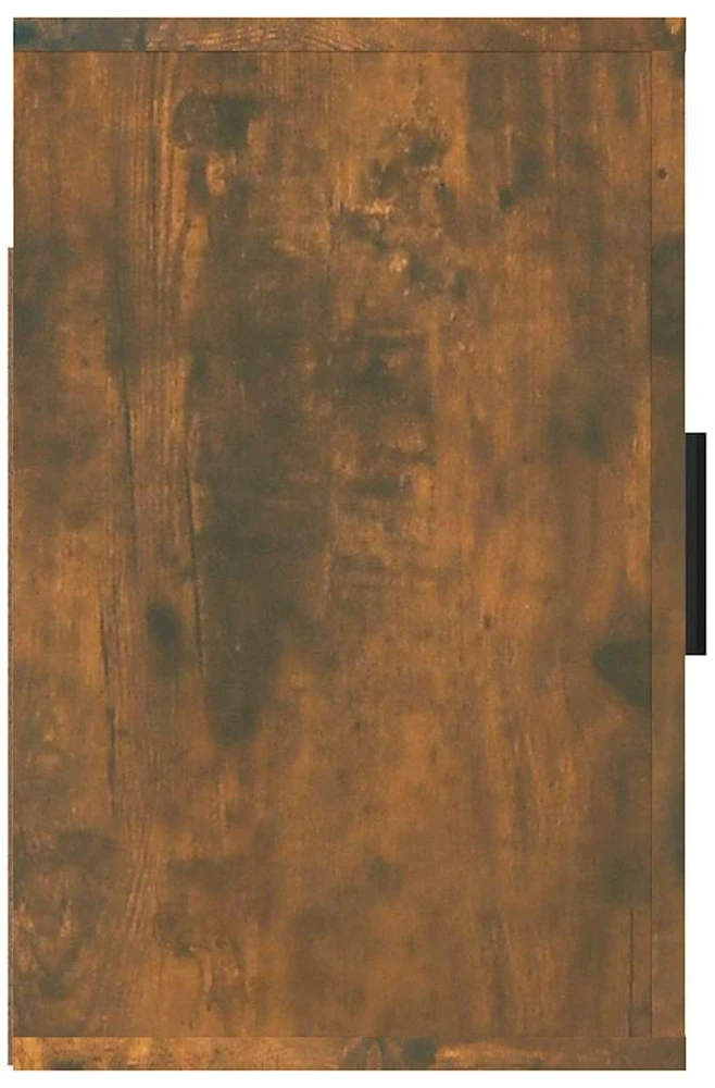 Sieninė naktinė spintelė, dūminio ąžuolo, 50x30x47cm
