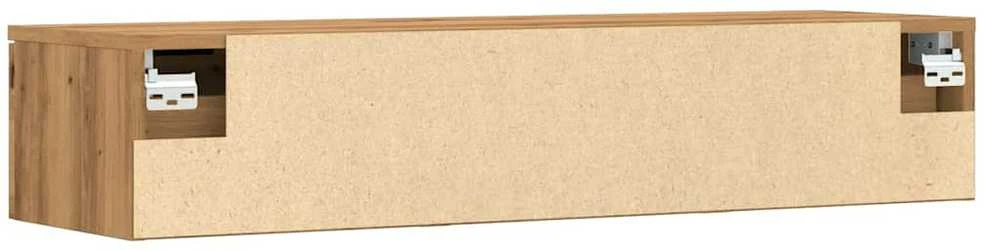 Sieninė Spinta Artisan Ąžuolas 102x30x20 cm Inžinerinė mediena
