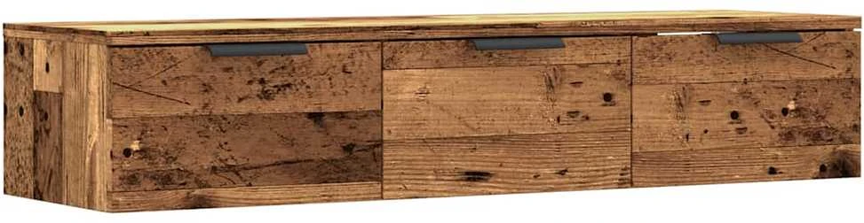 Sieninė Spinta Old Wood 102x30x20 cm Inžinierinė mediena