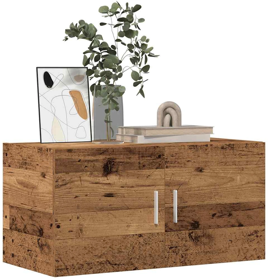 Sieninė Spinta Old Wood 80x39x40 cm Inžinierinė mediena