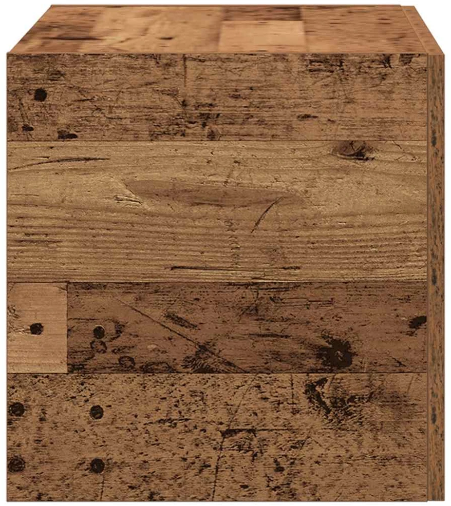 Sieninė Spinta Old Wood 80x39x40 cm Inžinierinė mediena