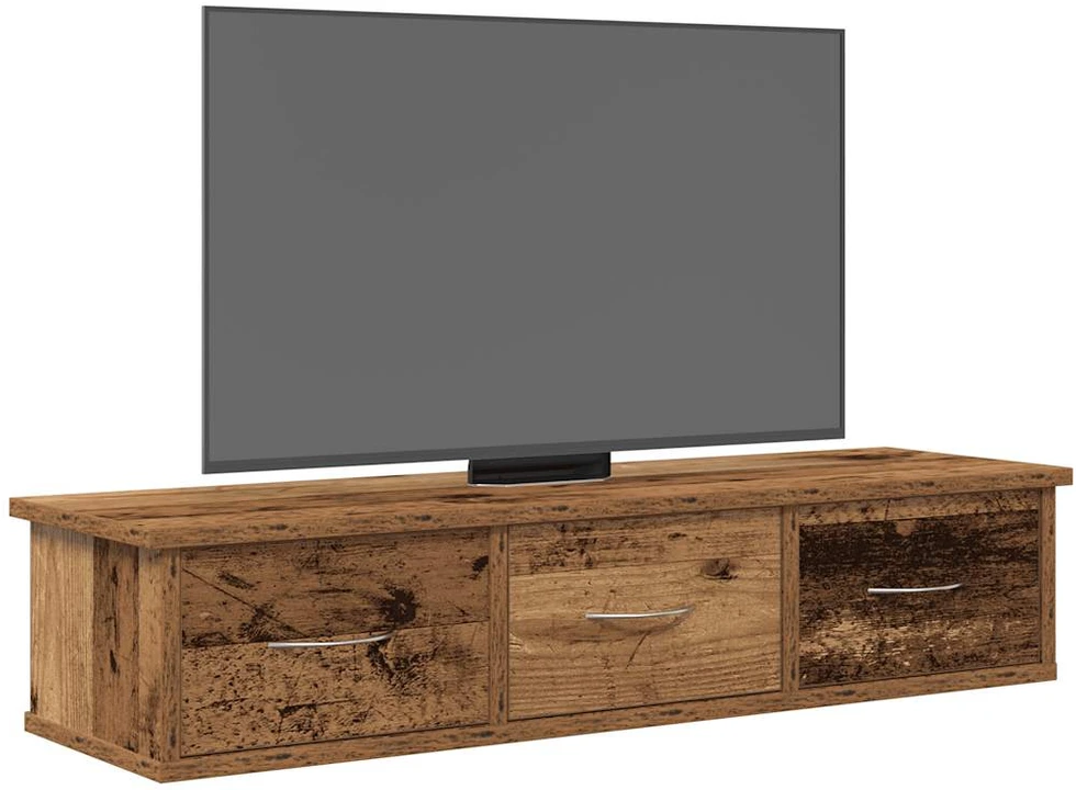 Sieninė Spinta Old Wood 88x26x18,5 cm Inžinierinė mediena