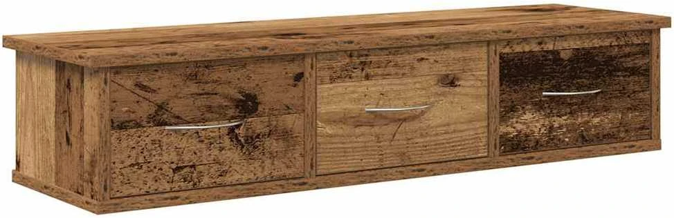Sieninė Spinta Old Wood 88x26x18,5 cm Inžinierinė mediena