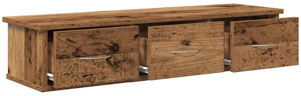 Sieninė Spinta Old Wood 88x26x18,5 cm Inžinierinė mediena