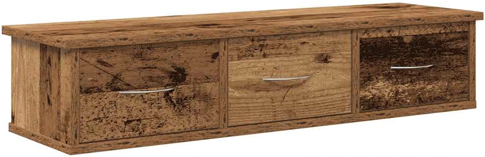 Sieninė Spinta Old Wood 88x26x18,5 cm Inžinierinė mediena