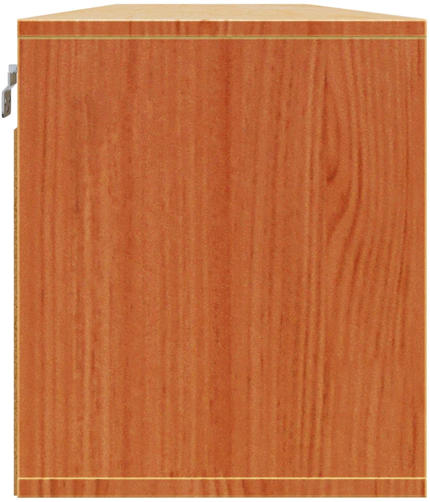 Sieninė spintelė 2 vnt. Vaško ruda 80 x 30 x 35 cm
