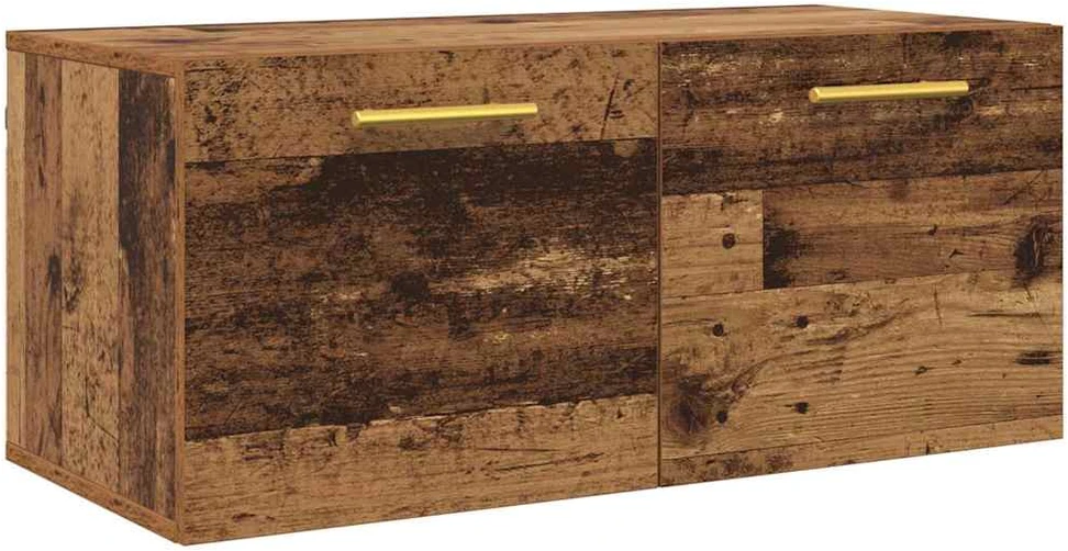 Sieninė spintelė 80 x 36.5 x 35 cm Apdirbta mediena