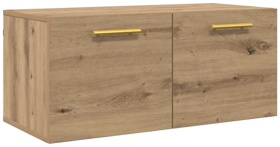 Sieninė spintelė 80 x 36.5 x 35 cm Apdirbta mediena