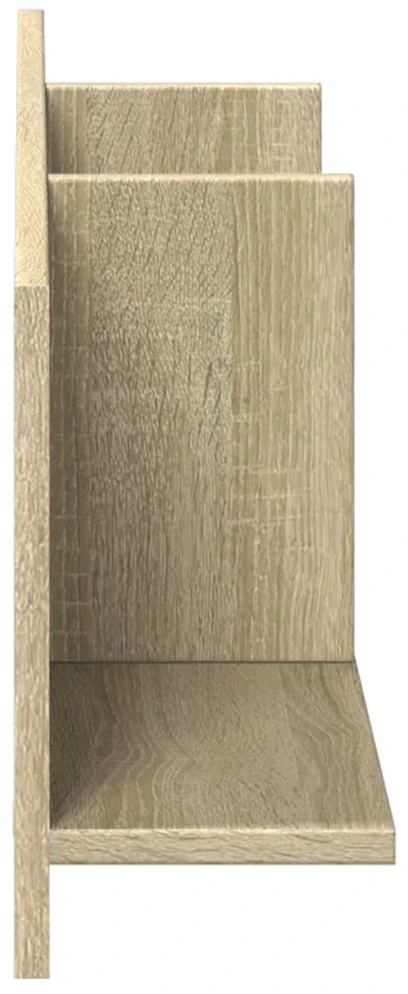 Sieninė spintelė, ąžuolo, 100x16,5x30cm, apdirbta mediena