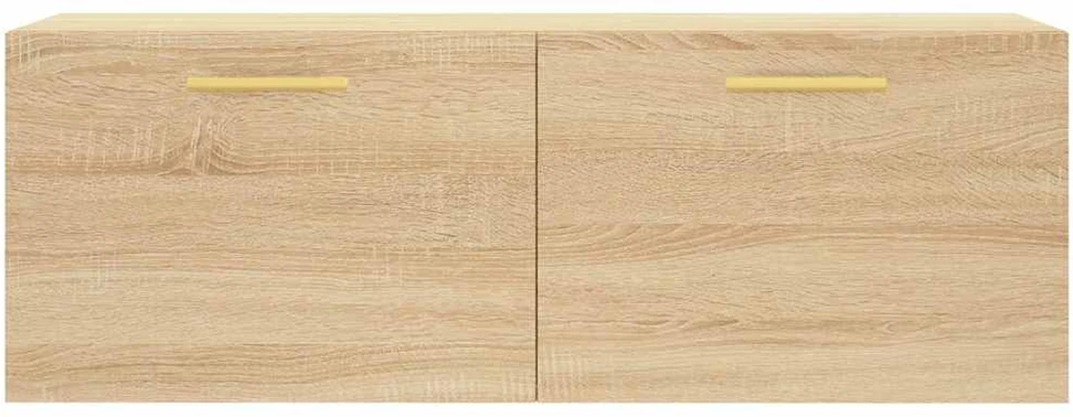 Sieninė spintelė, ąžuolo, 100x36,5x35cm, apdirbta mediena