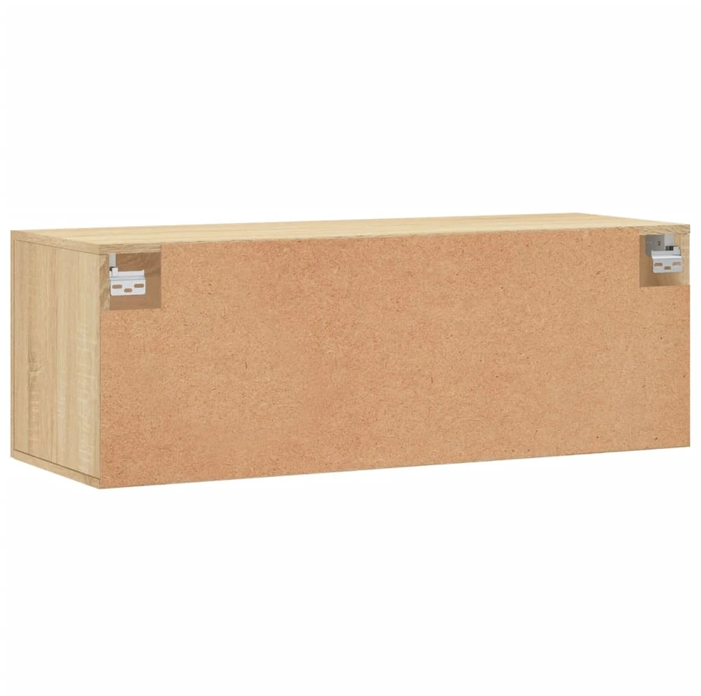 Sieninė spintelė, ąžuolo, 100x36,5x35cm, apdirbta mediena
