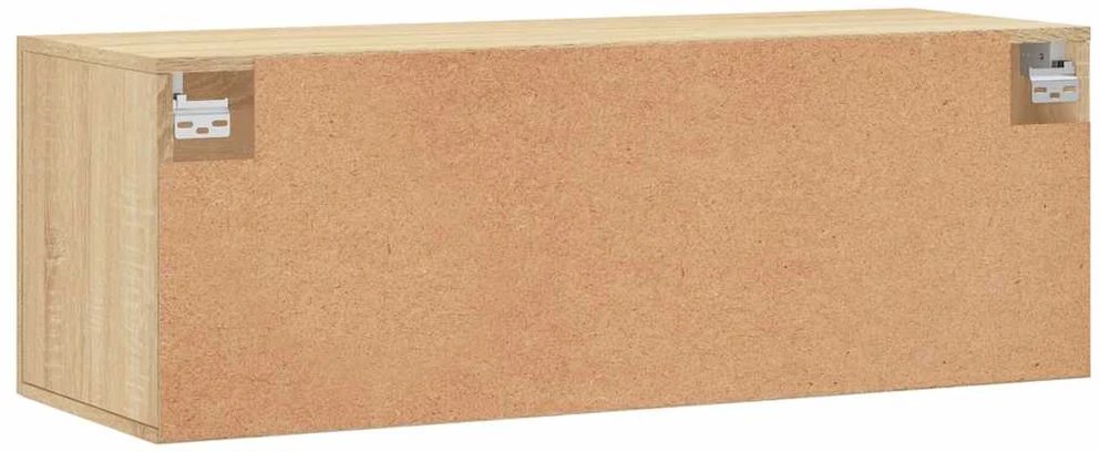 Sieninė spintelė, ąžuolo, 100x36,5x35cm, apdirbta mediena
