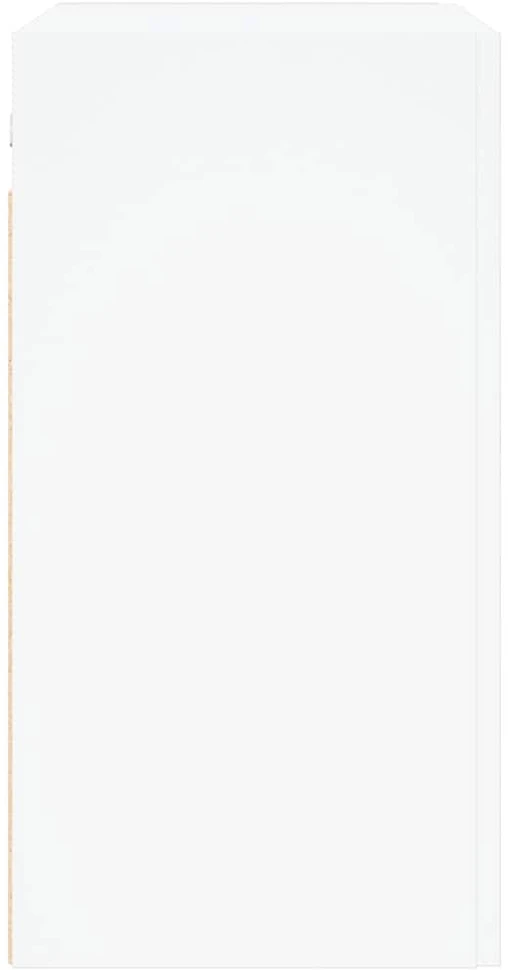 Sieninė spintelė, baltos spalvos, 60x31x60cm, apdirbta mediena