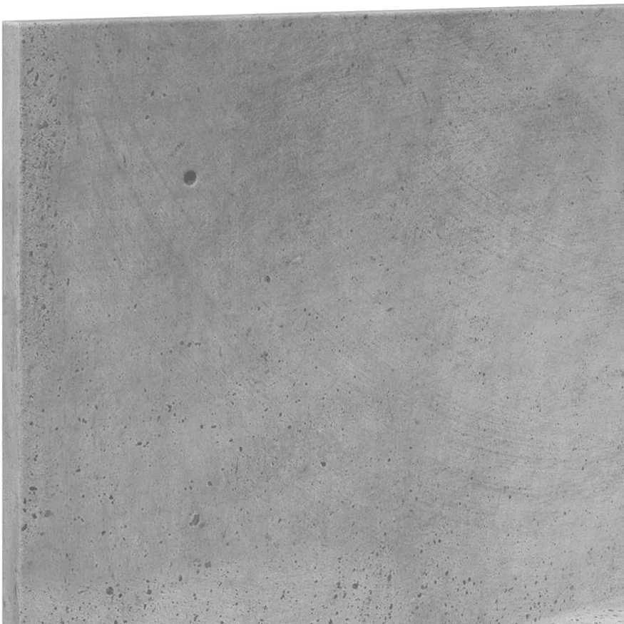 Sieninė spintelė, betono pilka, 70x16,5x30cm, apdirbta mediena