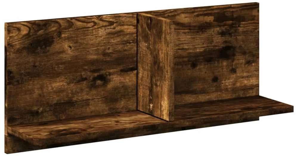 Sieninė spintelė, dūminė, 70x16,5x30cm, apdirbta mediena