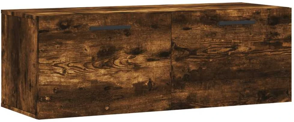 Sieninė spintelė, dūminio ąžuolo, 100x36,5x35cm, mediena