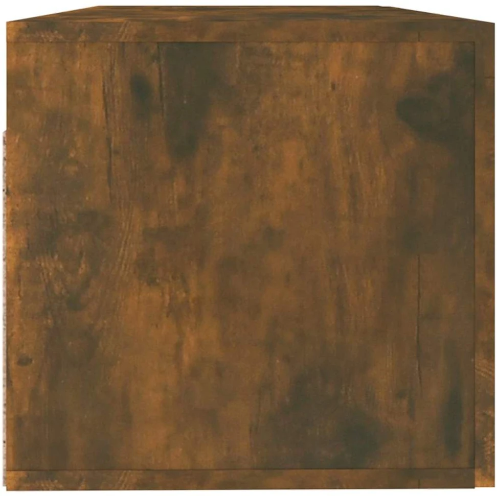 Sieninė spintelė, dūminio ąžuolo, 100x36,5x35cm, mediena