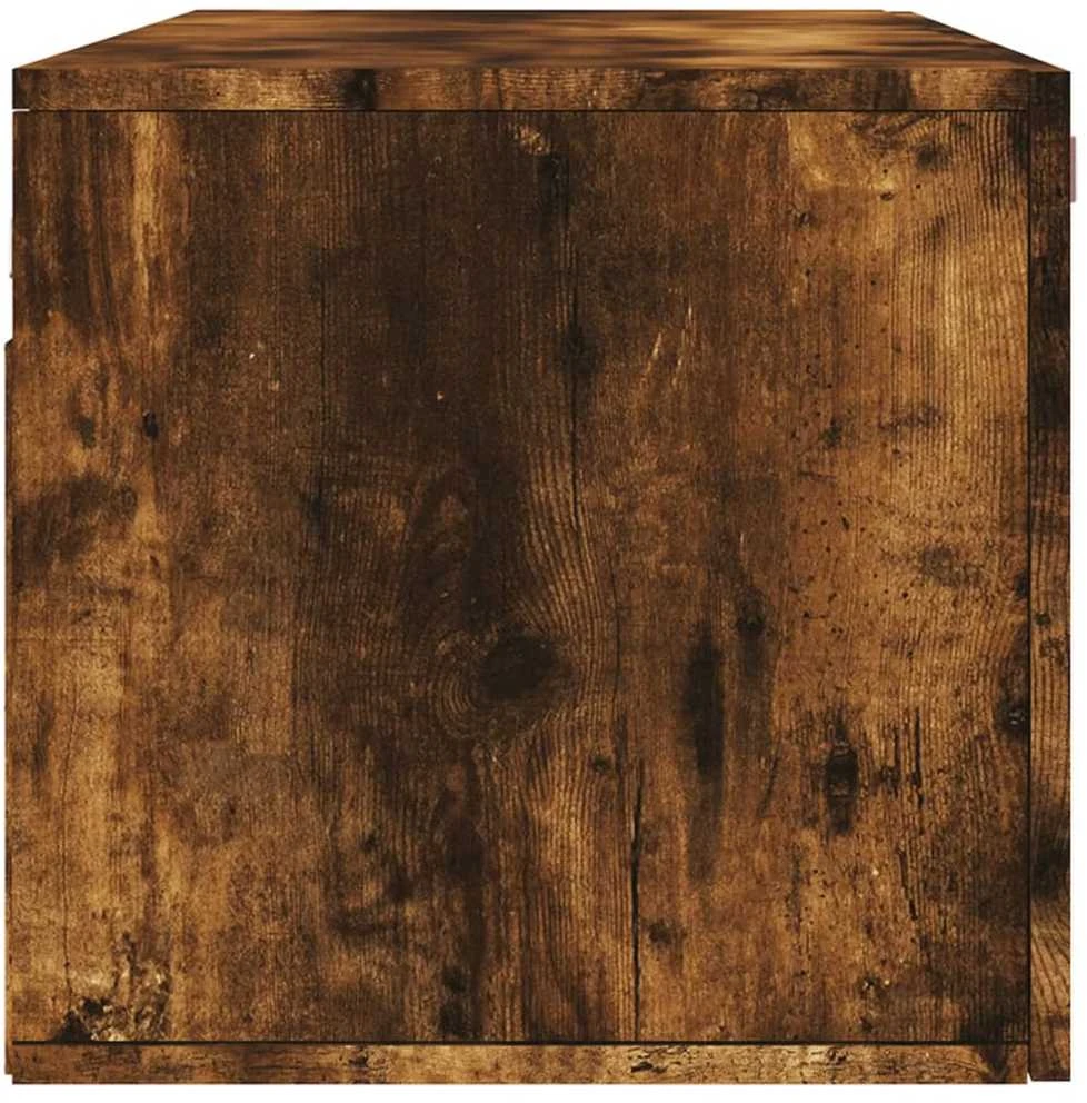 Sieninė spintelė, dūminio ąžuolo, 100x36,5x35cm, mediena