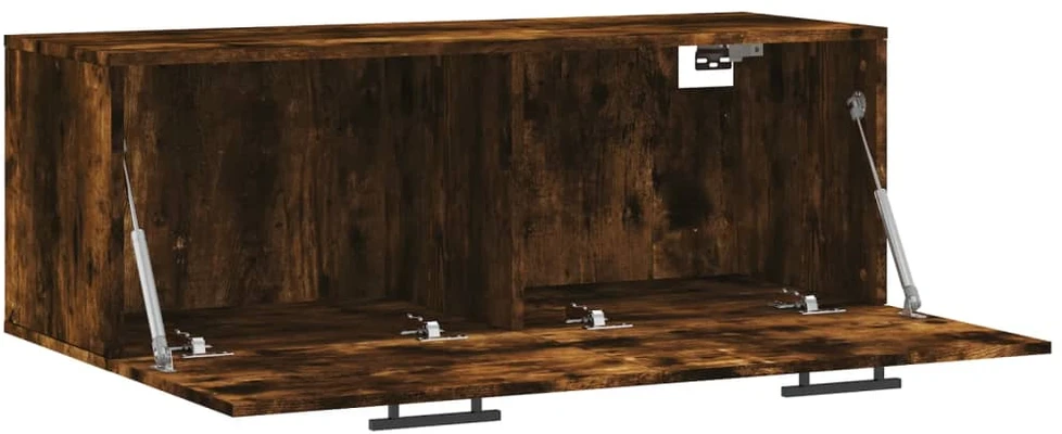 Sieninė spintelė, dūminio ąžuolo, 100x36,5x35cm, mediena