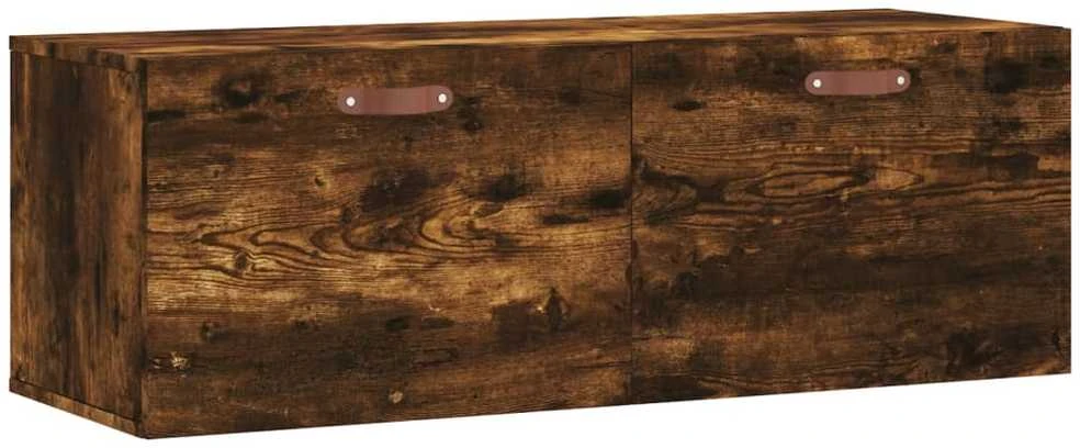 Sieninė spintelė, dūminio ąžuolo, 100x36,5x35cm, mediena