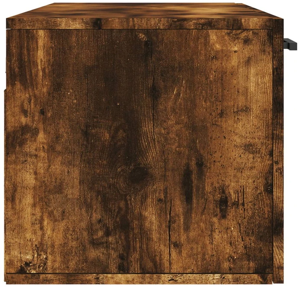 Sieninė spintelė, dūminio ąžuolo, 100x36,5x35cm, mediena