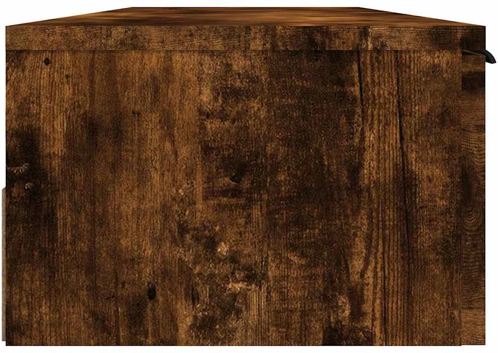 TV staliukas Sieninė spintelė, dūminio ąžuolo, 102x30x20cm, apdirbta mediena