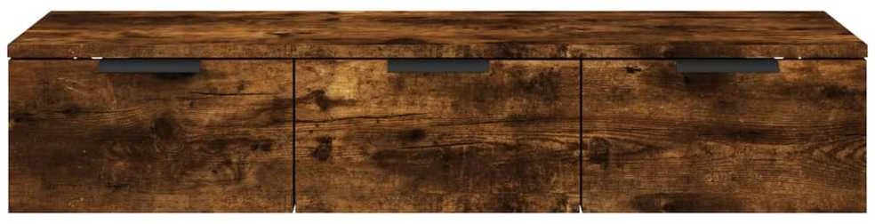 TV staliukas Sieninė spintelė, dūminio ąžuolo, 102x30x20cm, apdirbta mediena