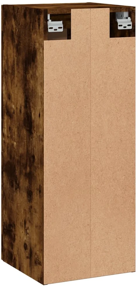Sieninė spintelė, dūminio ąžuolo, 34,5x34x90cm, mediena