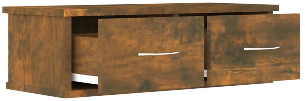 Sieninė spintelė, dūminio ąžuolo, 60x26x18,5cm, mediena