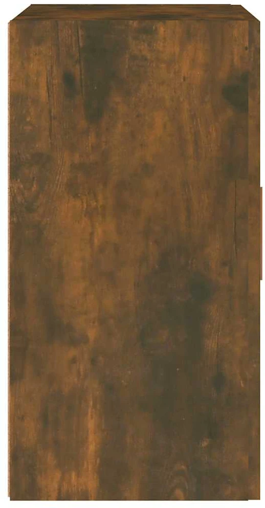 Sieninė spintelė, dūminio ąžuolo, 60x30x60cm, apdirbta mediena