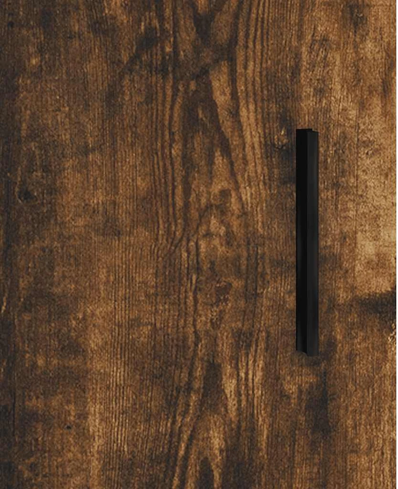 Sieninė spintelė, dūminio ąžuolo, 60x31x60cm, mediena