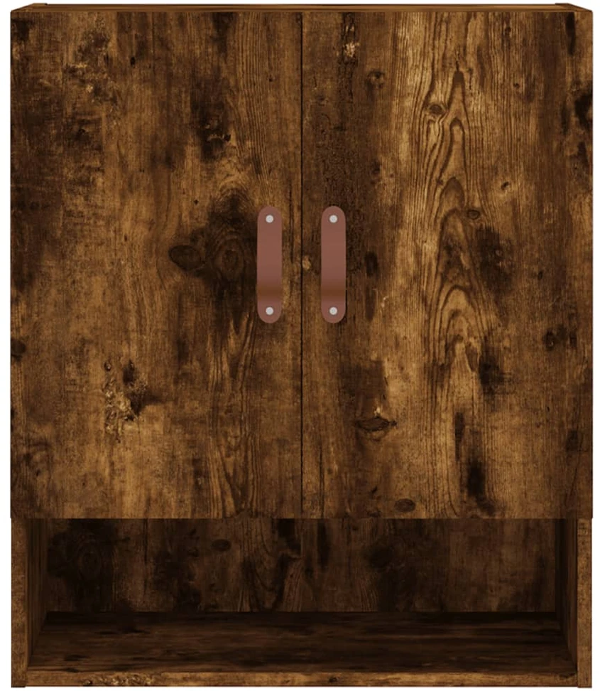 Sieninė spintelė, dūminio ąžuolo, 60x31x70cm, apdirbta mediena