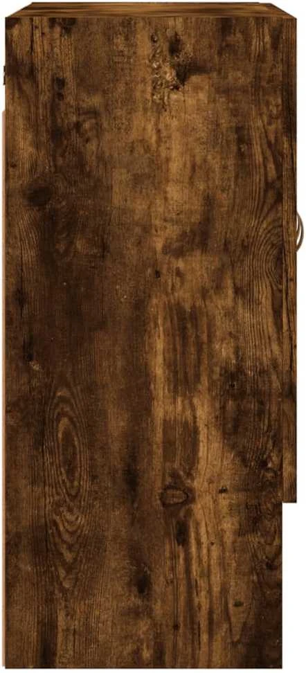 Sieninė spintelė, dūminio ąžuolo, 60x31x70cm, apdirbta mediena