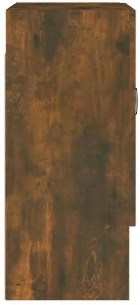 Sieninė spintelė, dūminio ąžuolo, 60x31x70cm, apdirbta mediena