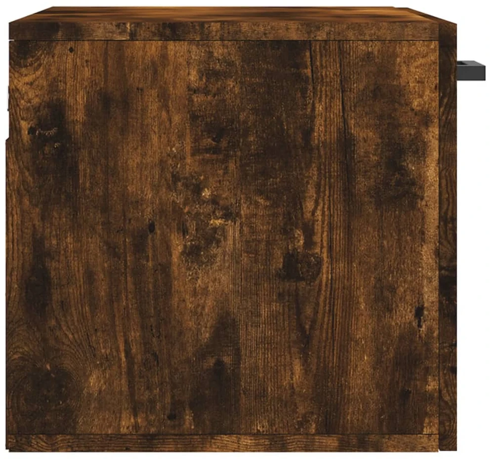 Sieninė spintelė, dūminio ąžuolo, 60x36,5x35cm, mediena