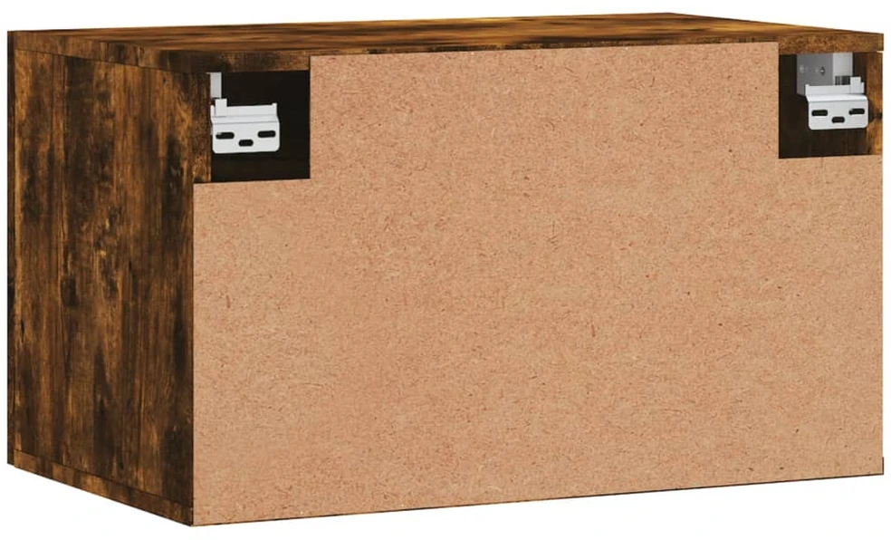 Sieninė spintelė, dūminio ąžuolo, 60x36,5x35cm, mediena