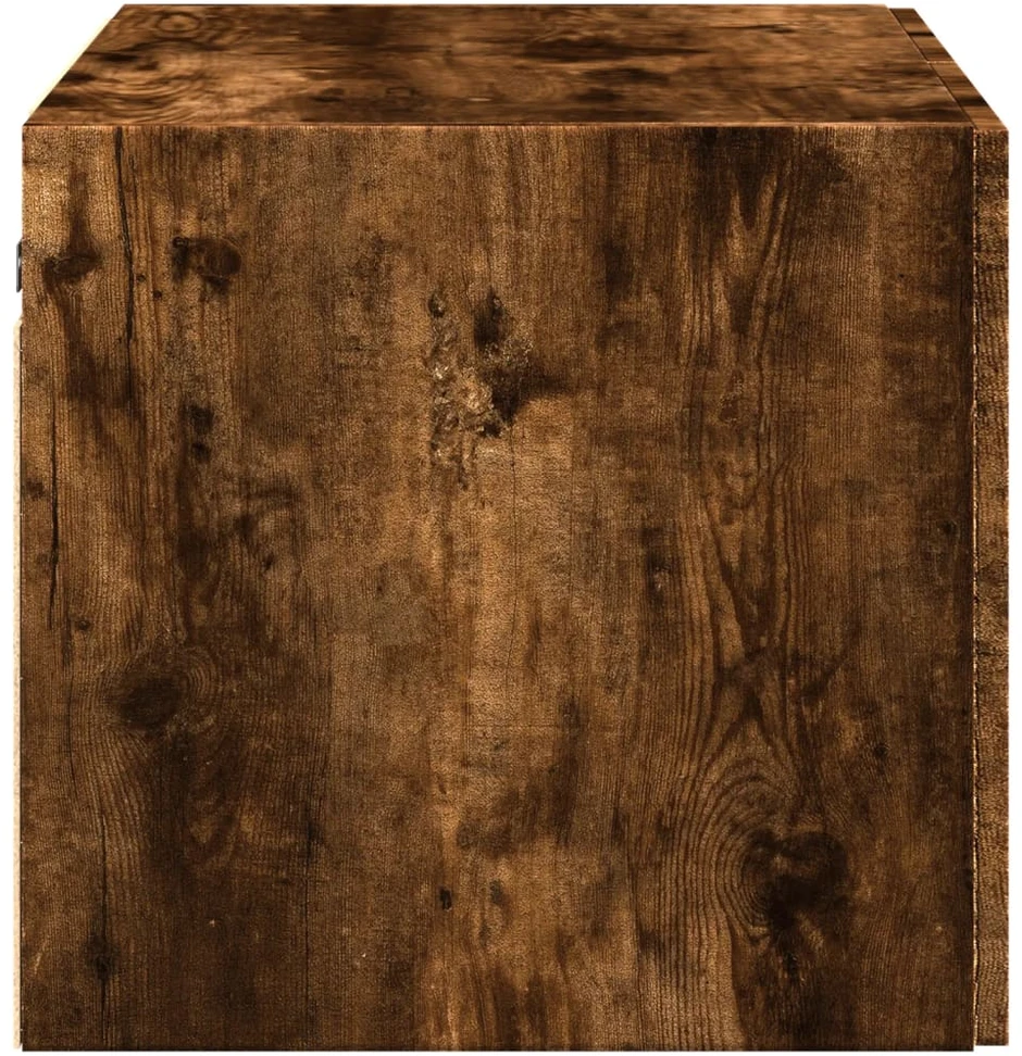 Sieninė spintelė, dūminio ąžuolo, 70x42,5x40cm, mediena