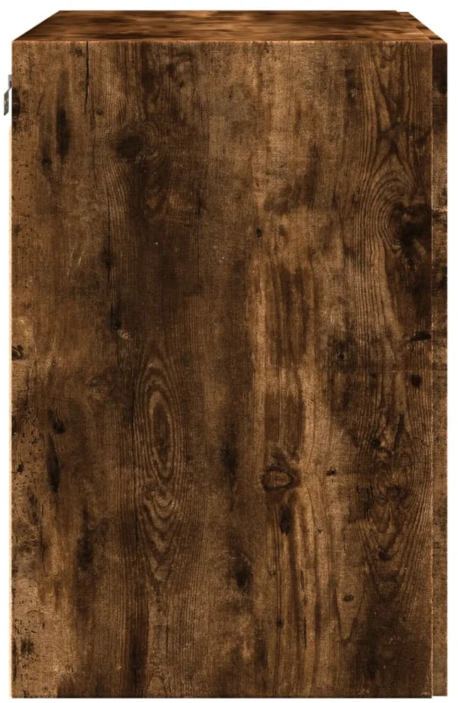 Sieninė spintelė, dūminio ąžuolo, 80x42,5x64cm, mediena