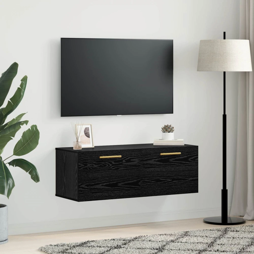 Sieninė spintelė 100 x 36.5 x 35 cm Apdirbta mediena
