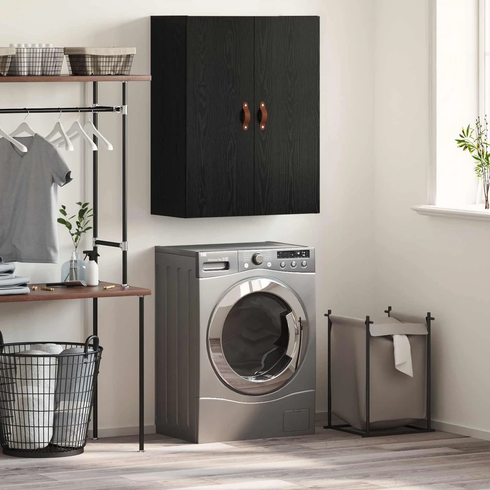 Sieninė spintelė Juodas ąžuolas 69,5 x 34 x 90 cm