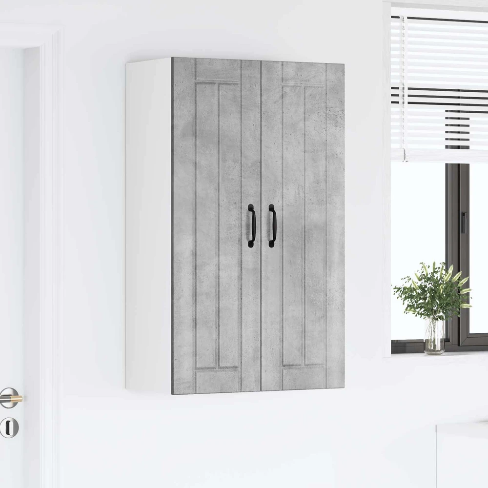 Sieninė spintelė LUCCA Betono pilka 60 x 31 x 100 cm
