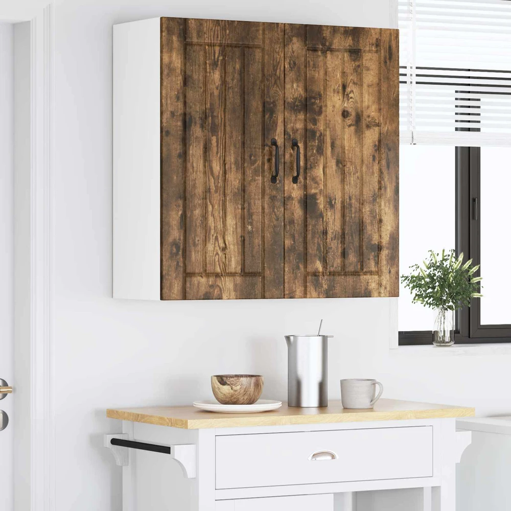 Sieninė spintelė LUCCA Dūminio ąžuolo 80 x 31 x 80 cm