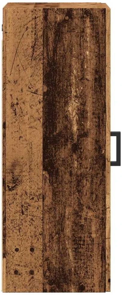 Sieninė spintelė, medienos, 34,5x34x90cm, apdirbta mediena