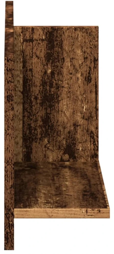 Sieninė spintelė, medienos, 70x16,5x30cm, apdirbta mediena
