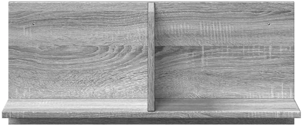 Sieninė spintelė, pilka ąžuolo, 70x16,5x30cm, apdirbta mediena