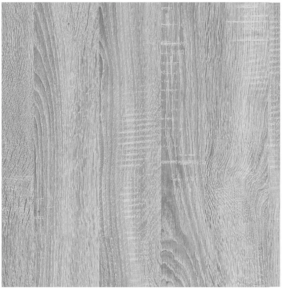 Sieninė spintelė, pilkos ąžuolo spalvos, 80x39x40cm, mediena