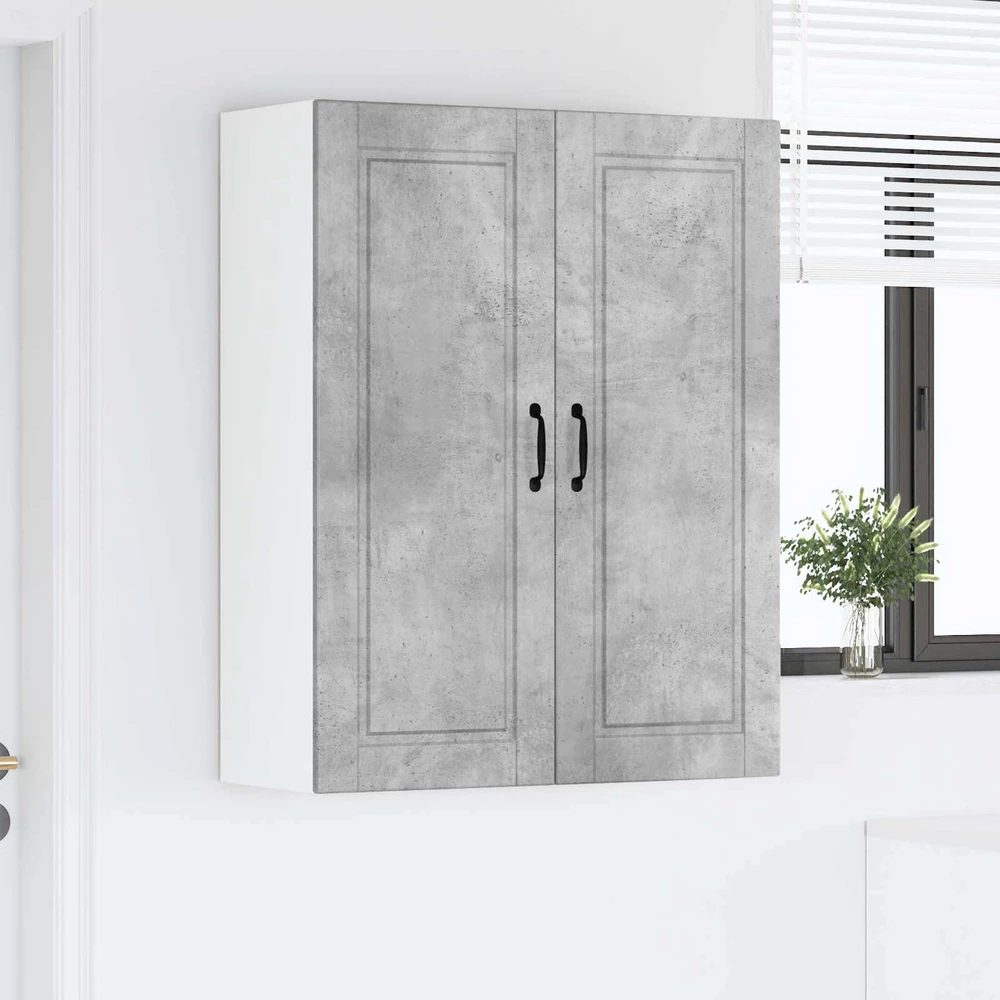 Sieninė spintelė PORTO Betono pilka 80 x 31 x 100 cm